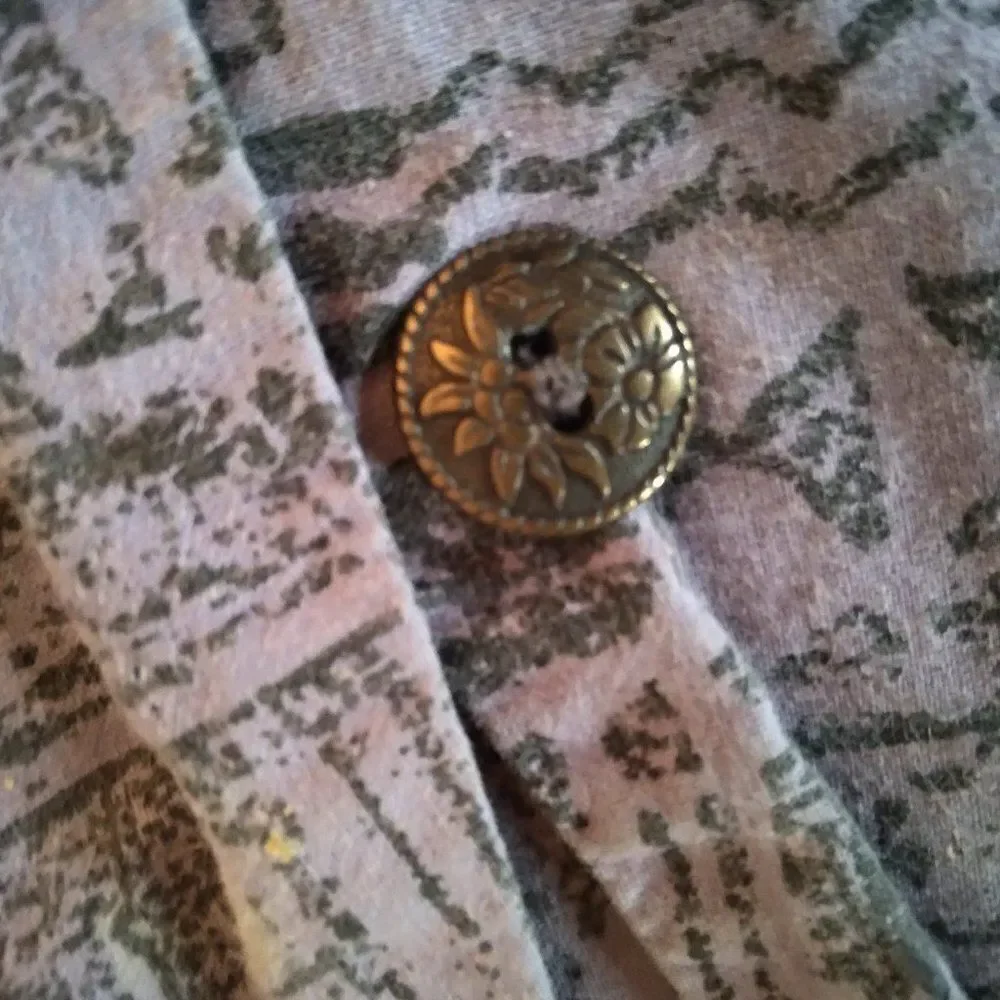 Vintage Rockpool Easter Island Tribal Pattern Vest